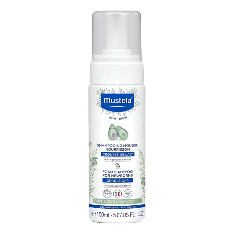 Mustela Shampo En Espuma Para Recien Nacidos