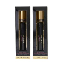 Victoria's Secret Night Eau De Parfum Rollerball Travel Size .23 Ounce (Night, 2 Pack)