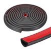 PATIKIL 13 ft D Shape Rubber Seal Strip, Self-Adhesive EPDM