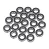 QUARKZMAN Pack of 20 MR126-2RS Miniature Deep Groove Ball Bearings