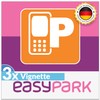 3 x Easypark Sticker Easy Park Vignette App Sticker Rear