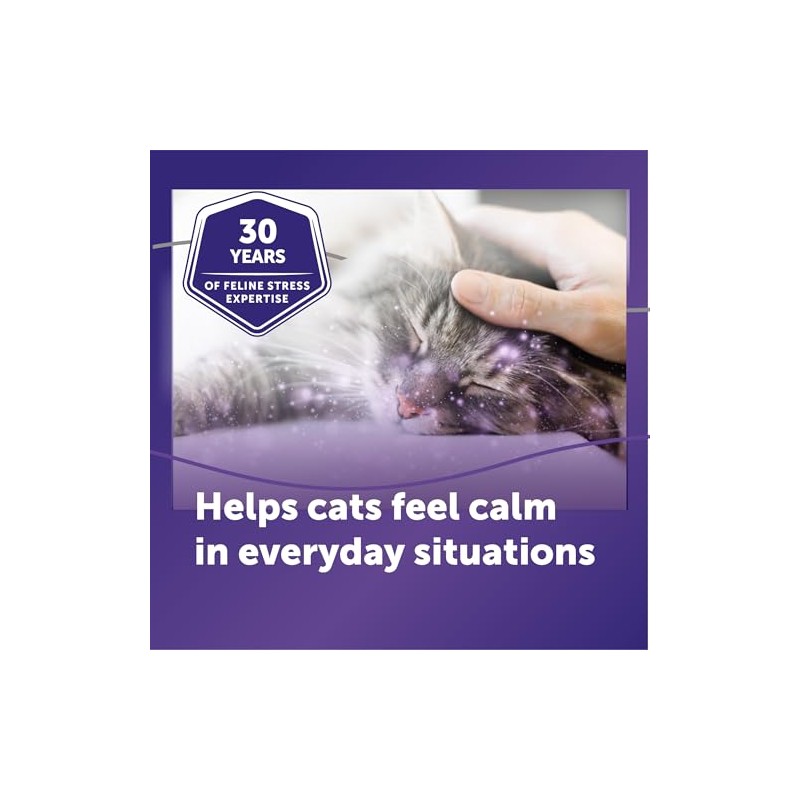 FELIWAY Optimum Cat Difusor de feromonas calmantes Mejorado, Recambio de