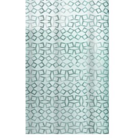 Spirella 10.16131 Peva-Duschvorhang 180 x 200 cm, Grid Silver