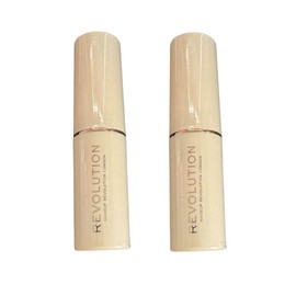 Pack of 2 Makeup Revolution Beauty Fast Base Stick Foundation, F11