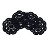 Phantomon Lace Round Crochet Doilies Handmade Coasters, 4-Inch, Pack of