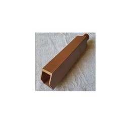 Water Scupper for Inground Pool Waterfall 2.5"x2.5"x12" 1" PVC Inlet (Copper)