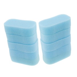 IWOWHERO 20pcs Car Washing Soft Mesh Sponges Sponge Boat Sponge Sponge Hair Cutting Pad Sky-Blue Sponge Hair Curl