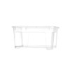 Samla Storage Box 22 Litres with Lid - Stackable Transparent