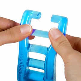 YogaToes® Classic Women’s Gel Toe Stretcher & Spreader (Extra Small, Shoe Size 5-7, Sapphire Blue). Reduce Foot Pain, Ensure Your Feet Look & Feel Great.