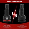 MIXPOWER 3/4" Drive 19mm Hex Impact Bit Socket, Allen Bit