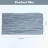 1 Pack Light Blue Cheesecloth Table Runner 90cmX400cm 13Ft Long