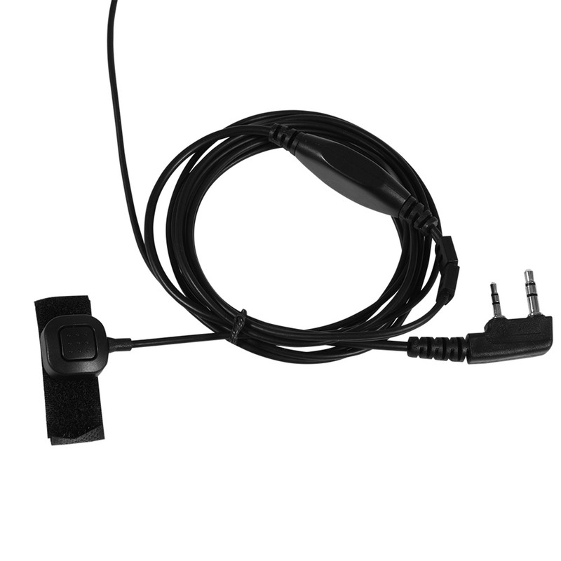Throat Mic Headset Acoustic Tube Earpiece PTT for Baofeng UV5R