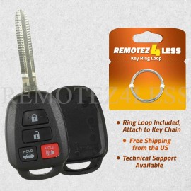 Remotez4less Remote for 2014 Toyota Corolla Keyless Entry Shell Case