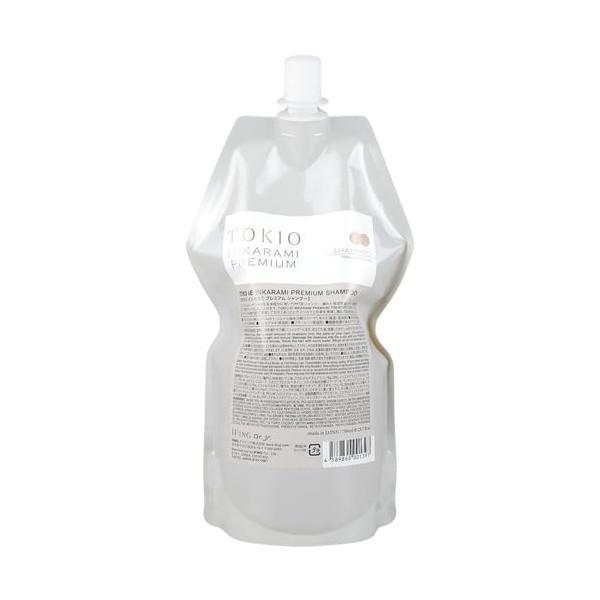 Tokio IE Inkarami Premium Shampoo, Refill, 23.7 fl oz (700 ml)