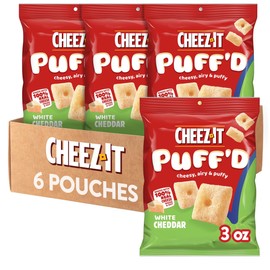 Cheez-It Puff'd White Cheddar 3oz 6ct