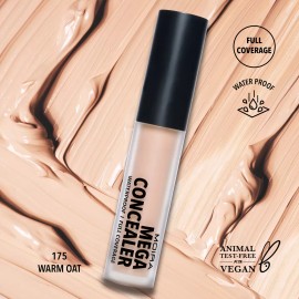 Moira Mega Concealer Corrector Alta Cobertura Waterproof 1pz Tono 175 Warm Oat