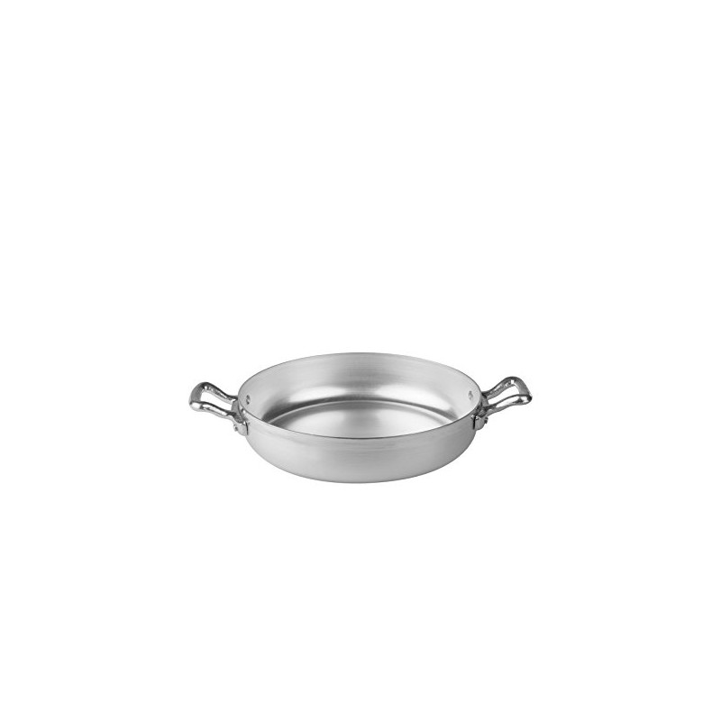 Pentole Agnelli Family Cooking Aluminium Omelette Pan With 2 Handles,