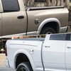 Chrome Fuel Tank Cap，Gas Door Cover for 2009–2017 Dodge Ram