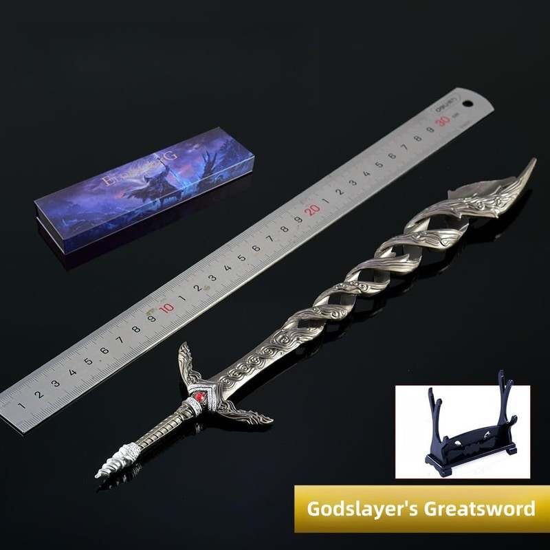 Superbuybox Game Elden Ring DLC Nightreign 12''30cm Godslayer's Greatsword Giftbox