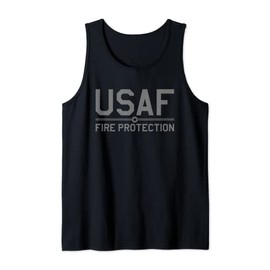 US AIR FORCE USAF FIRE PROTECTION RESCUE HAZMAT Tank Top