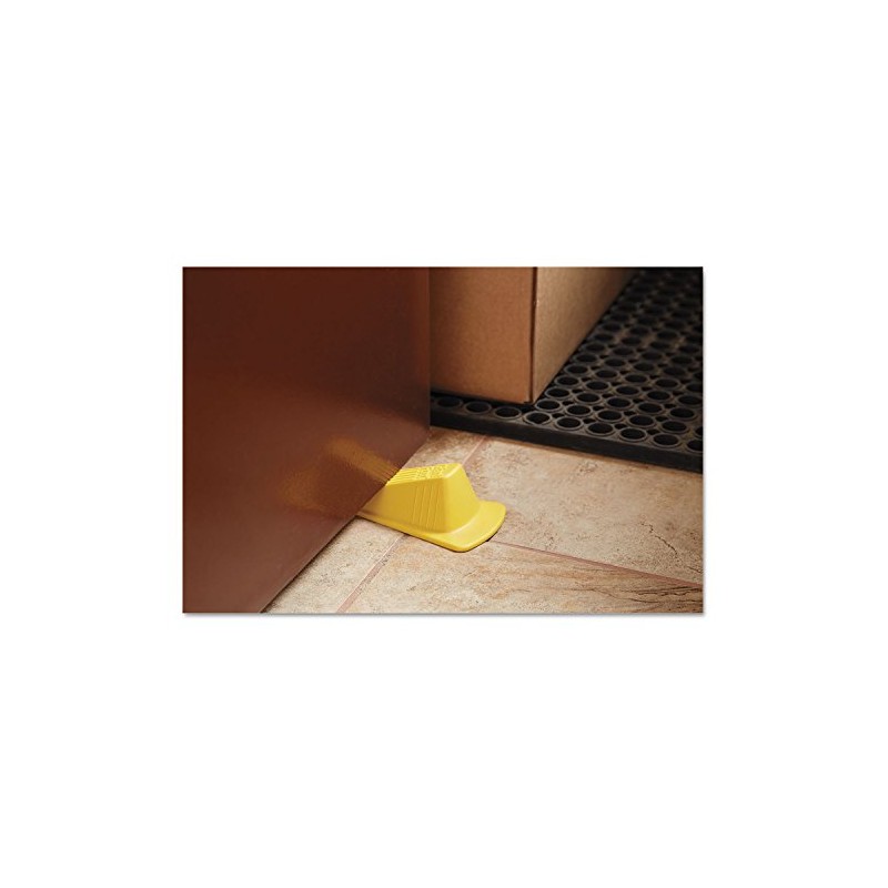Master Caster 00966 Giant Foot Doorstop, No-Slip Rubber Wedge, 3-1/2w