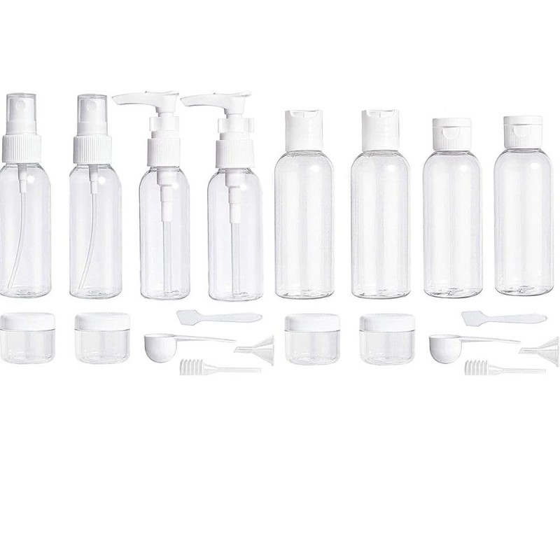 ShaniTech 20 Pcs Leak Proof Refillable Air Travel Containers Bottle