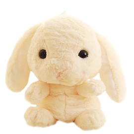 TOLLION Plush Stuffed Animal Backpack Bunny Backpack With Adjustable Gift For Women Girl (Yellow)