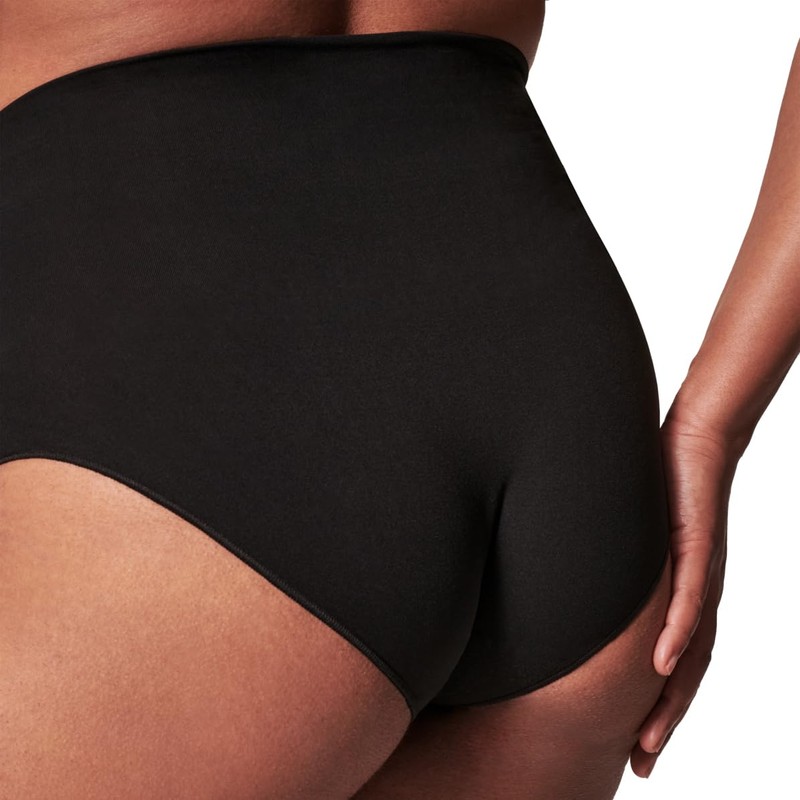 SPANX, EcoCare Seamless Shaping Brief, Very Black, 2X