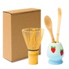 Matcha Whisk Set 3-Piece – Essential Bamboo Chasen, Scoop &
