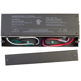 LEDupdates Dimmable LED Driver, UL Listed 24v 150w Triac 0-10v ELV/MLV/AC 110v - 277v to DC 24v Transformer Compatible with Lutron, Leviton dimmers