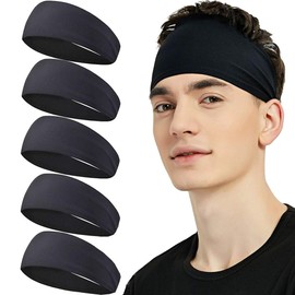Men's Hair Bands, 3-Pack, Face Washing, Headband, Sports