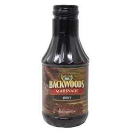 LEM Products Backwoods Jerky Marinade, Great for Wild Game and Domestic Meat, 16 Fluid Ounce Bottle