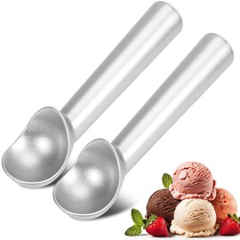 2 Pcs Ice Cream Scoop 7 Inch, Non-Stick