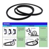SGTBQLL Lawn Mower Traction Drive Belt 130969 1/2"x92.45" for Husqvarna