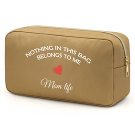 Jielahua New Mom Gifts for Women Makeup Bag Mommy To Be Gift For New Moms Baby Shower Gifts Mom to be Gift Makeup Bag Pregnancy Gifts for Expecting Mom Mother's Day Birthday Christmas Gifts