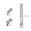 sourcing map 10pcs T30 Security Torx Bit 1/4" Hex Shank