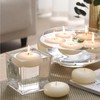 qinxiang 24 Pack Floating Candles, 3” Ivory Unscented Dripless Wax