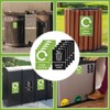 HARY 10Pack Recycling Stickers for Bins - 15x10cm General Waste