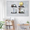 Blulu 10 Pcs 12" Gridwall Knife Shelf Bracket with Lip