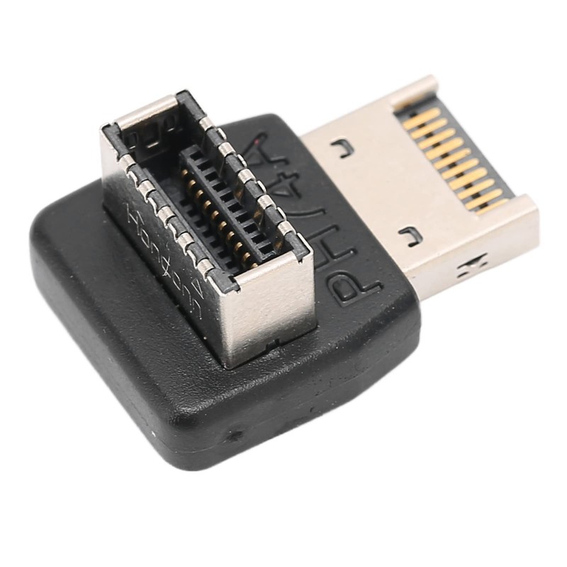 USB3.1 TYPE-E Adapter, 90 Degree Arc Computer Motherboard USB3.1 TYPE-E