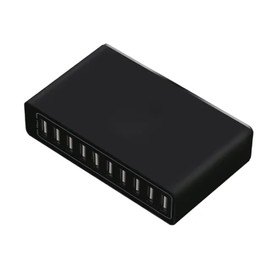 Air2Go USB 3.0 Hub with 10 Ports - Universal Compatibility, 60 Watt, 230 Volt, 16 Amp - Short Circuit Protection, 2 Pin Connector Type