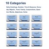 200 Essential Russian Words Vocabulary Flash Cards Flashcard for Beginners