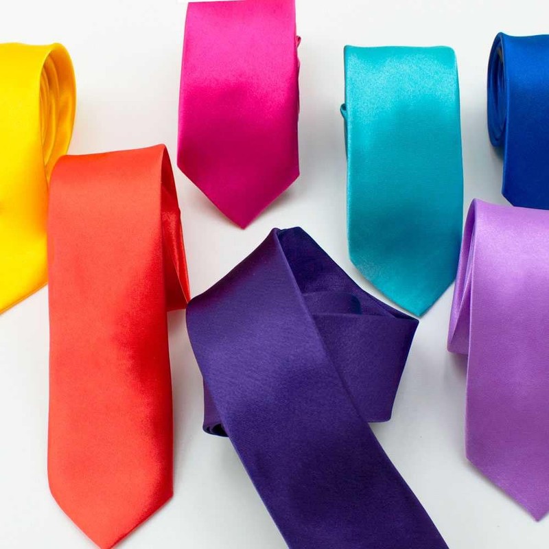 OcioDual Men's Tie Wedding Confirmation Slim Tie Retro Business Tie