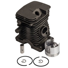 HIFROM 38MM Cylinder Piston Pin Rings & Circlips Rebuild Kit Assy Replacement for Stihl 018 MS180 Chainsaw New