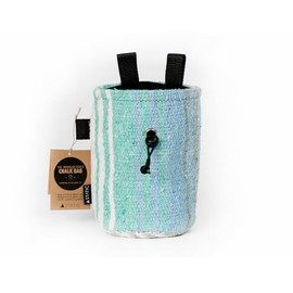 STATIC Chalk Bag | TRAVELER SERIES | chalk bag for climbing bouldering (Aqua/Mint)