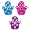 GMMH Original Massage Glove with 9 360 Degree Rollers, 16