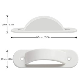 Lisol Wall Switch Guards Plate Covers Child Safety Home Decor (8 Pack), White - Keeps Light ON Or Off Protects Your Lights or Circuits from Accidentally Being Turned on or Off