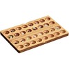 Philos 3257 Puzzle Games Hus, bambú, pequeño, marrón claro