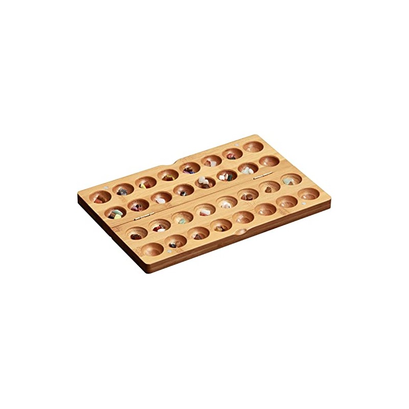 Philos 3257 Puzzle Games Hus, bambú, pequeño, marrón claro