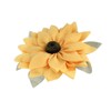 Artificial Sunflower Wreath Wall Hanging Sunflowers Ornament for Farmhouse Door